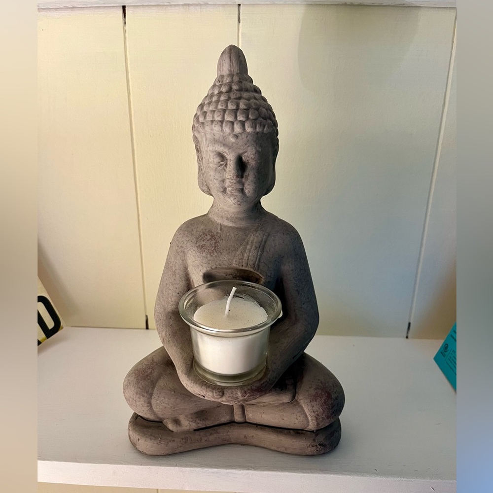 Buddha candle holder